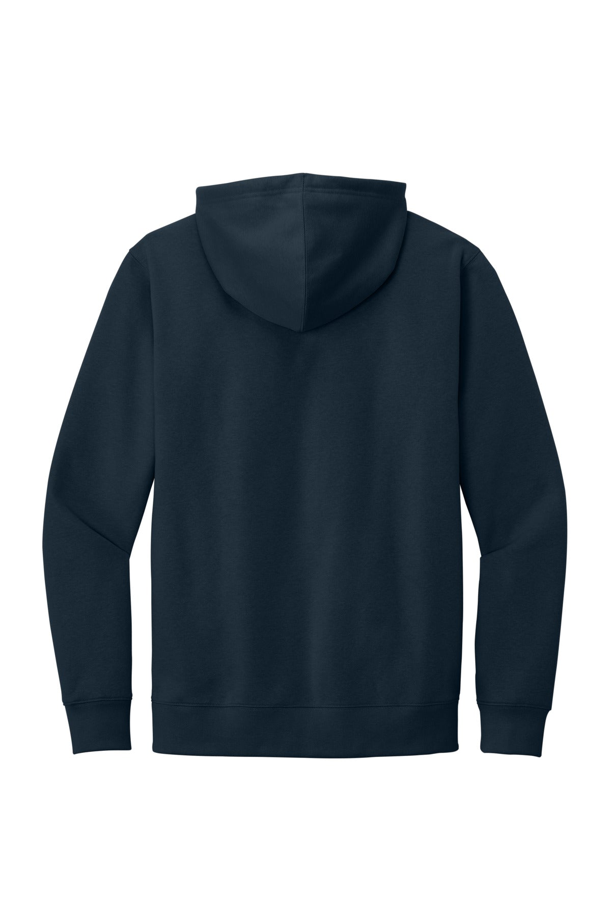 Custom Embroidered District Sweatshirts in New Navy