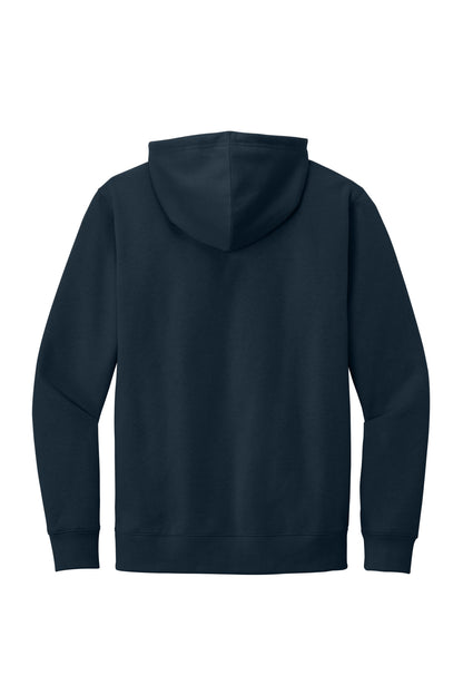Custom Embroidered District Sweatshirts in New Navy