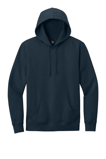 Custom Embroidered District Sweatshirts in New Navy