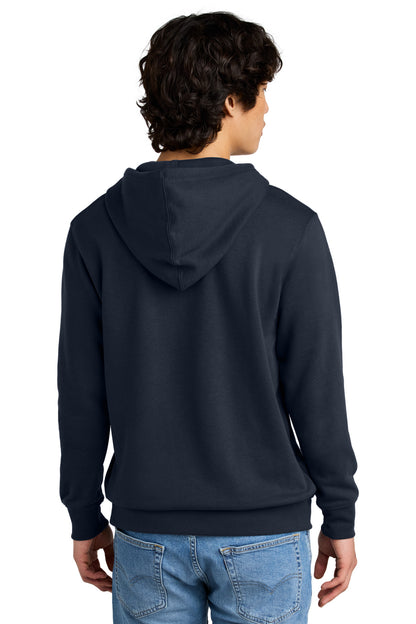 Custom Embroidered District V.I.T.Fleece Hoodie DT6100,New Navy