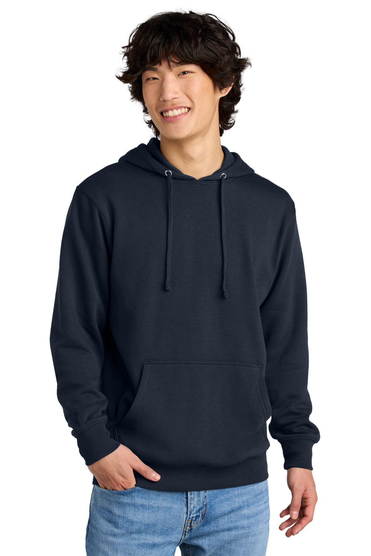 District V.I.T.Fleece Hoodie DT6100 New Navy