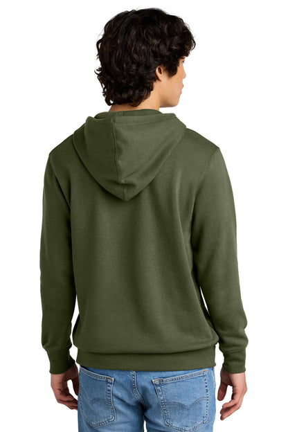 Custom Embroidered District V.I.T.Fleece Hoodie DT6100,Olive