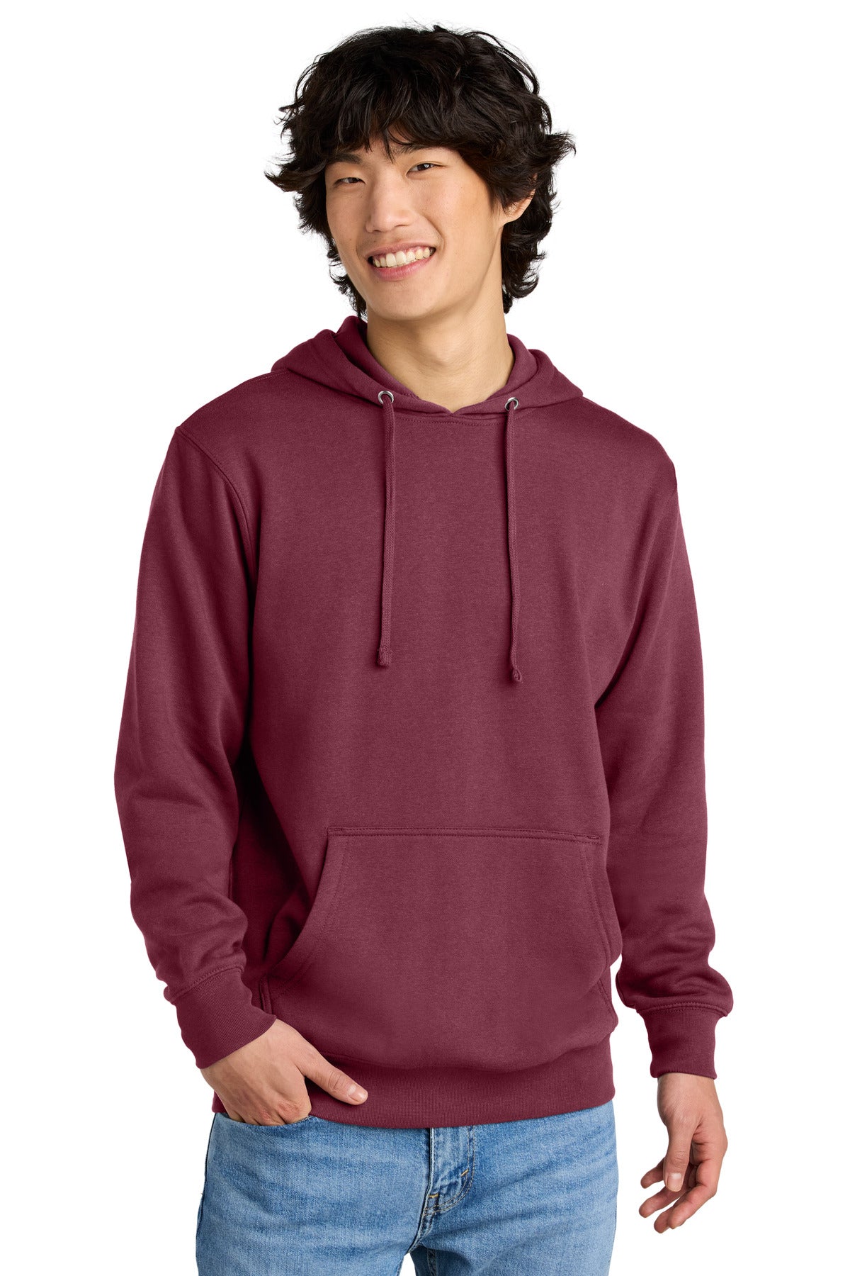 District V.I.T.Fleece Hoodie DT6100 Plum