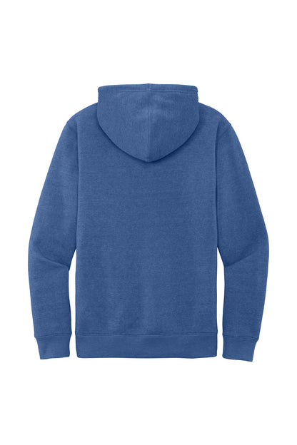 Custom Embroidered District Sweatshirts in Royal Frost