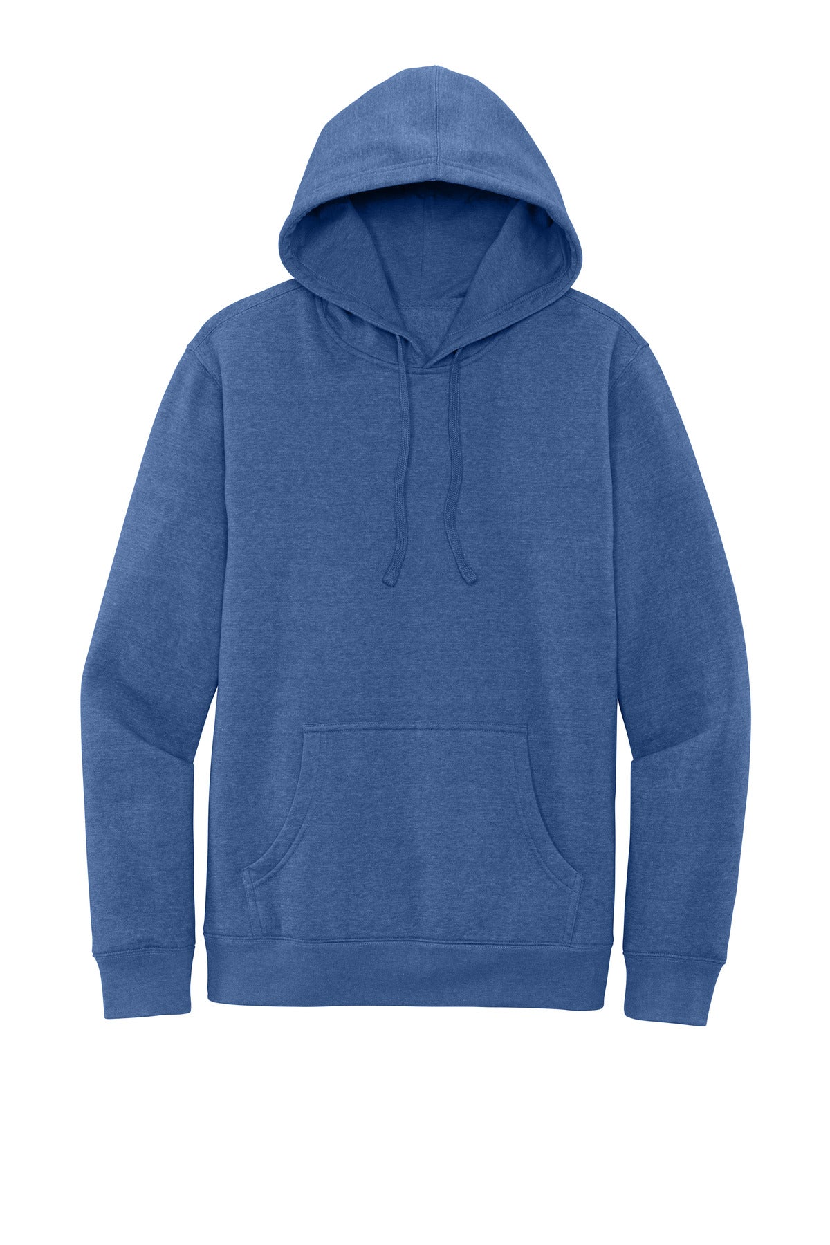 Custom Embroidered District Sweatshirts in Royal Frost