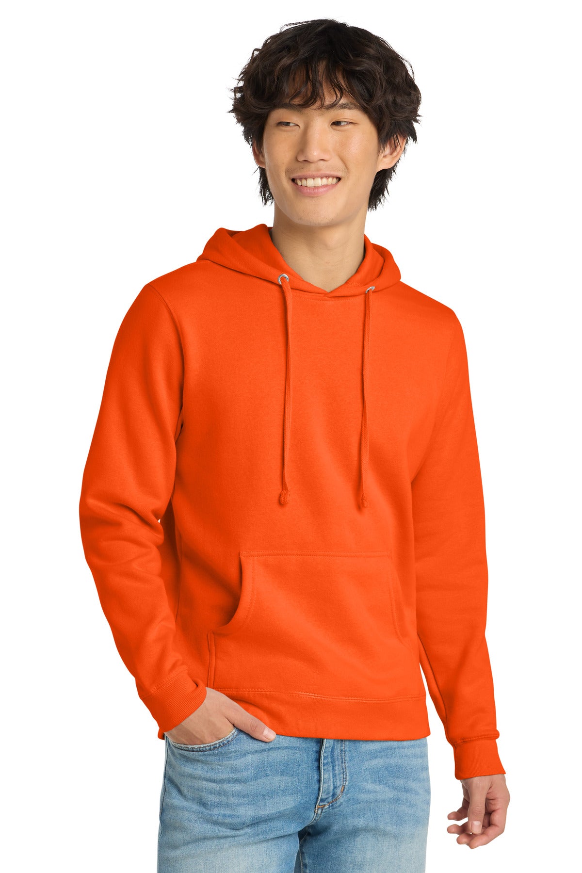Custom Embroidered District Sweatshirts in S. Orange