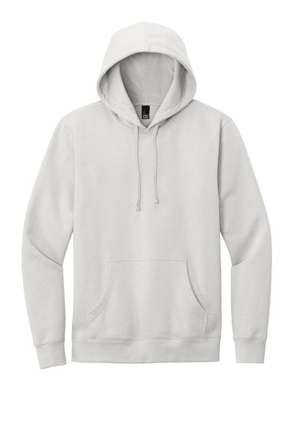Custom Embroidered District Sweatshirts in White Smoke
