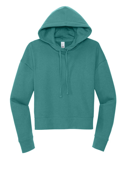 Custom Embroidered District Sweatshirts/Fleece in Eucalyptus Blue
