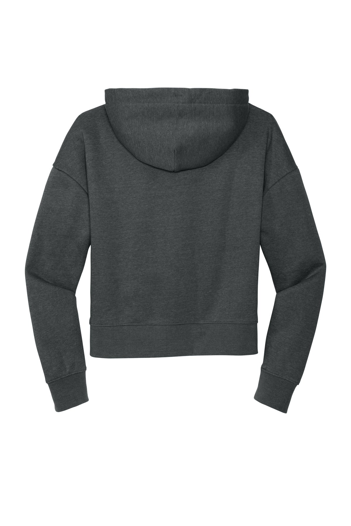 Custom Embroidered District Sweatshirts in Heathered Charcoal