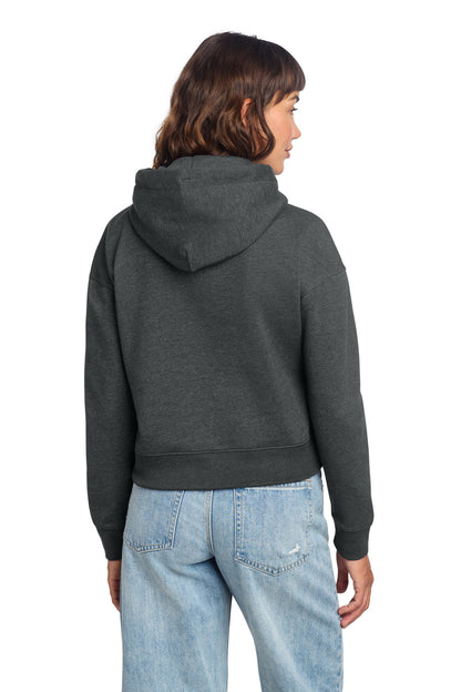 Custom Embroidered District Sweatshirts/Fleece in Heathered Charcoal