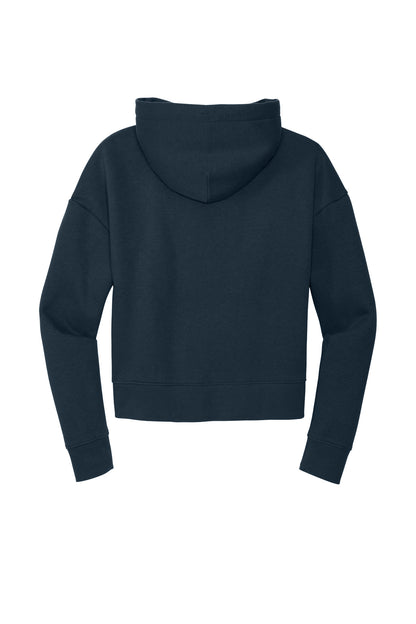 Custom Embroidered District Sweatshirts in New Navy