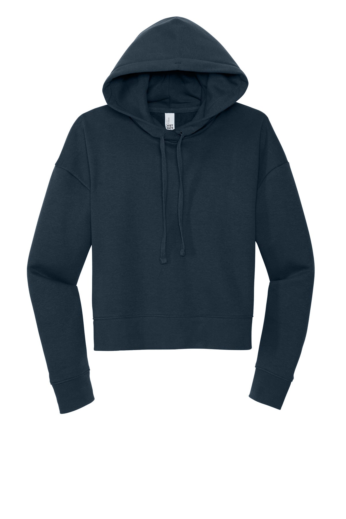 Custom Embroidered District Sweatshirts in New Navy