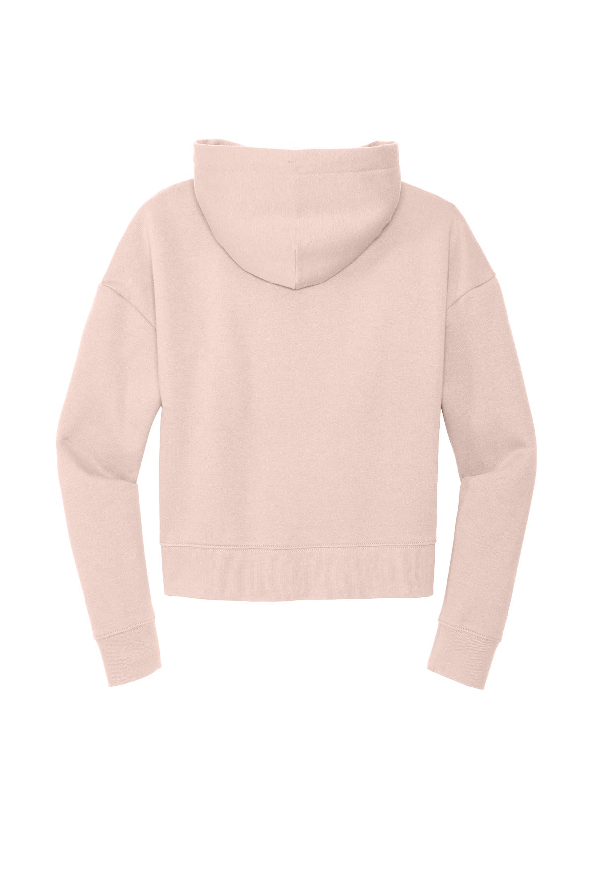 Custom Embroidered District Sweatshirts/Fleece in Rosewater Pink