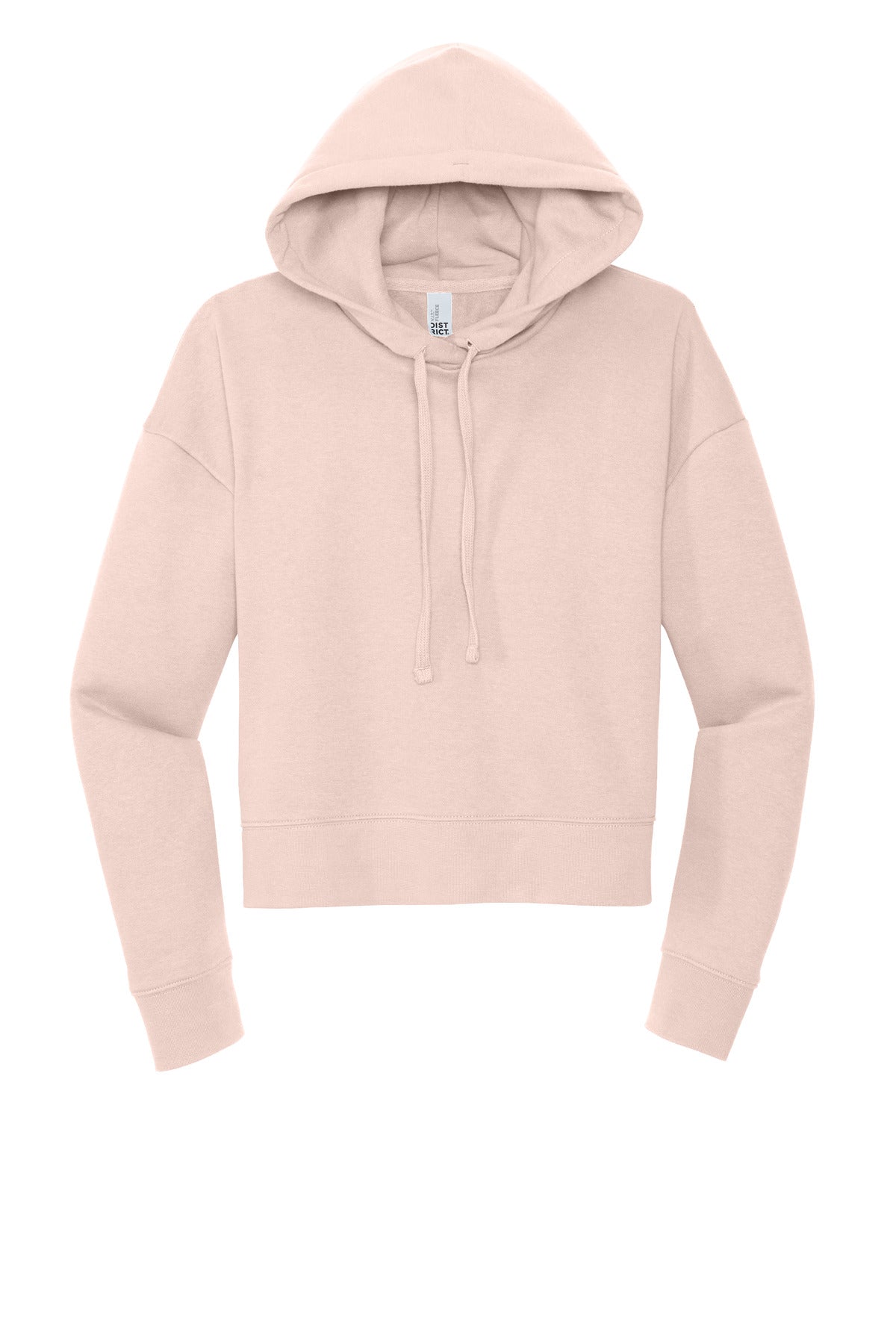 Custom Embroidered District Sweatshirts/Fleece in Rosewater Pink