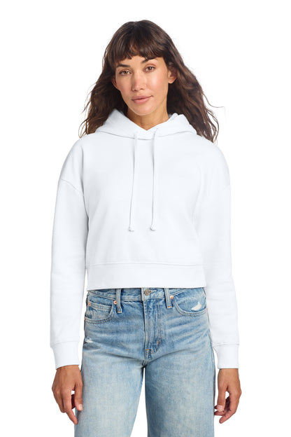 Custom Embroidered District Sweatshirts/Fleece in White