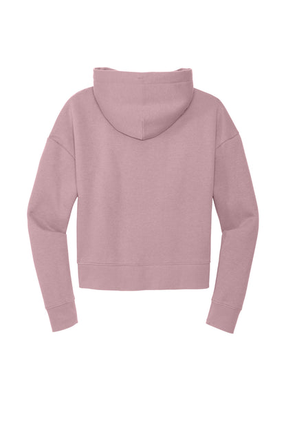 Custom Embroidered District Sweatshirts in Wisteria