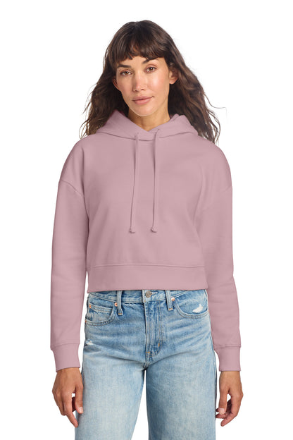 Custom Embroidered District Sweatshirts in Wisteria