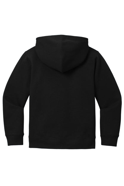 Custom Embroidered District Sweatshirts in Black