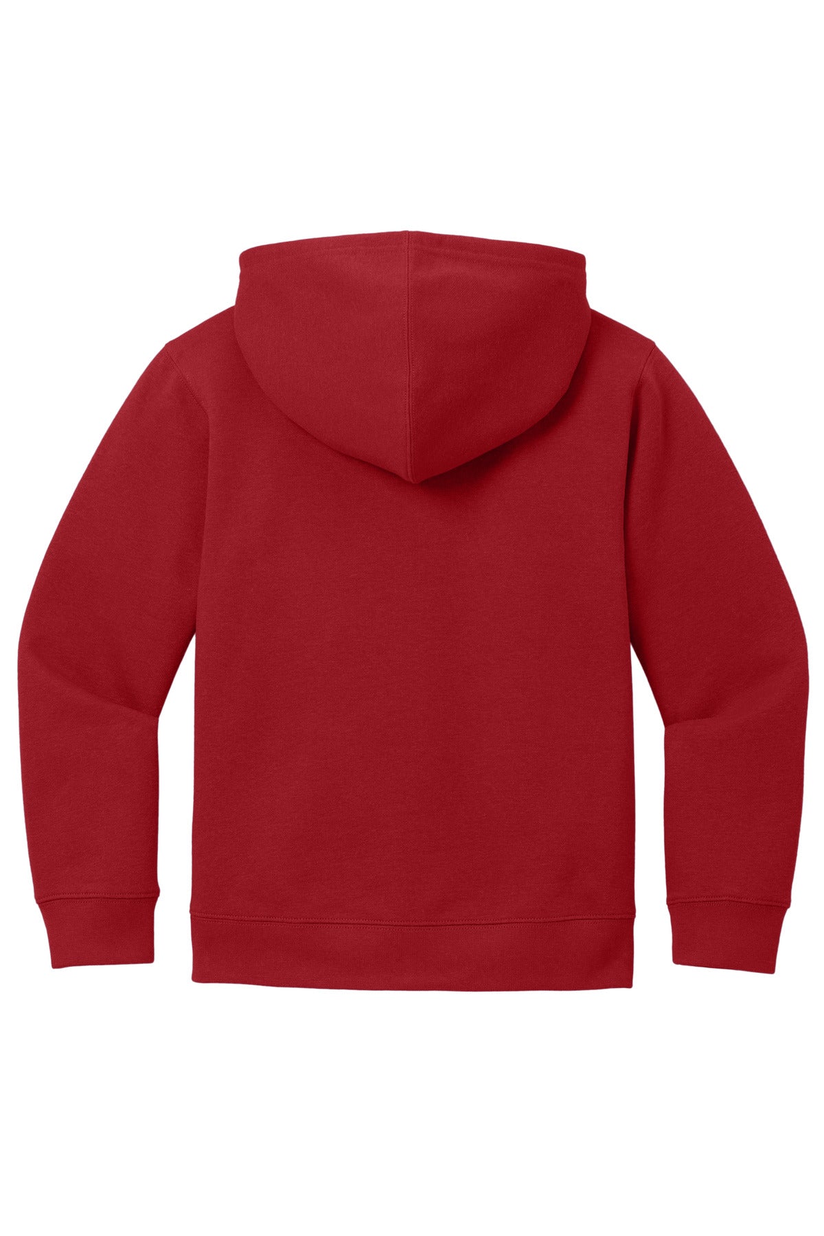 Custom Embroidered District Sweatshirts/Fleece in Classic Red