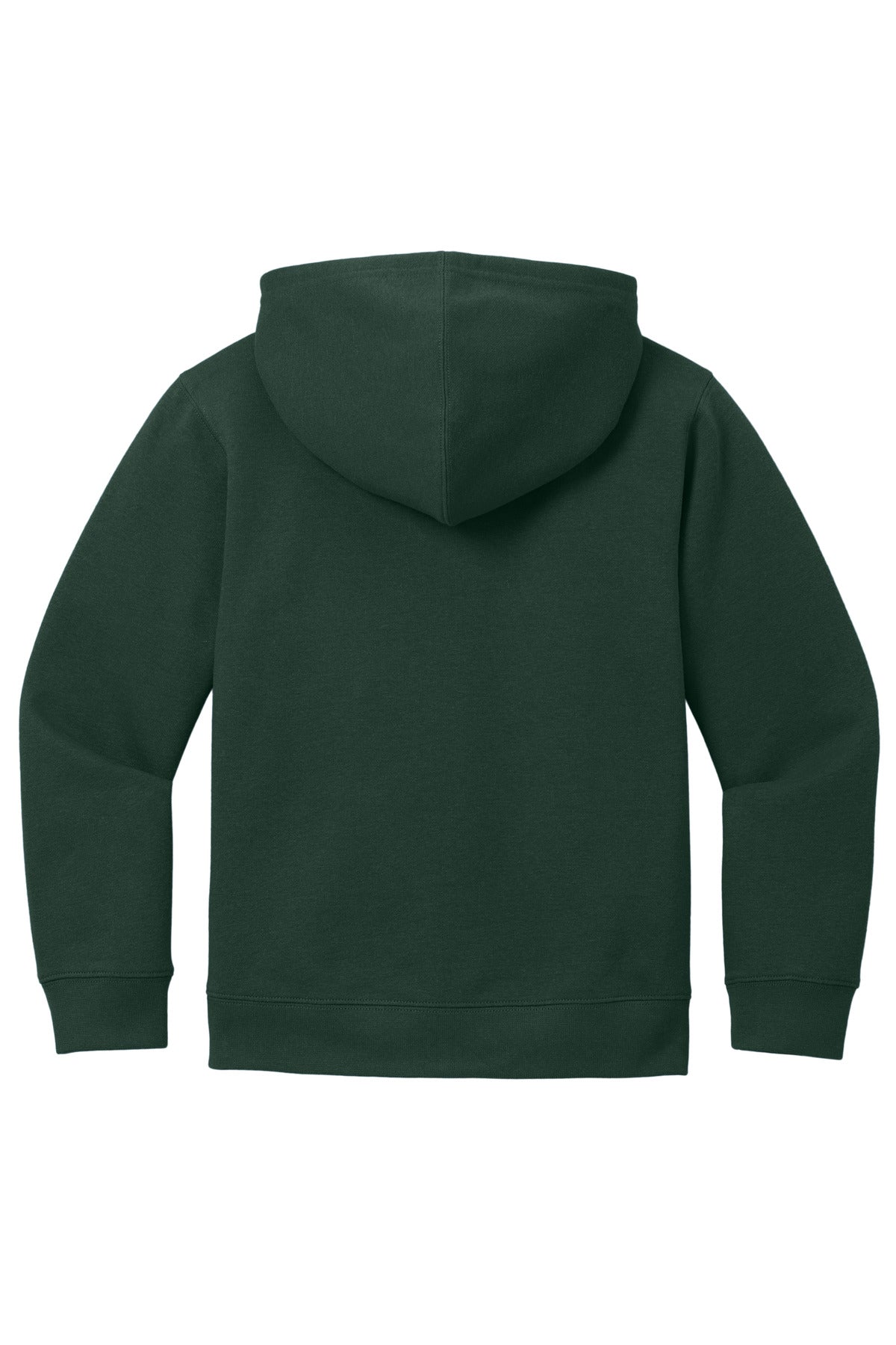 Custom Embroidered District Sweatshirts in Forest Green