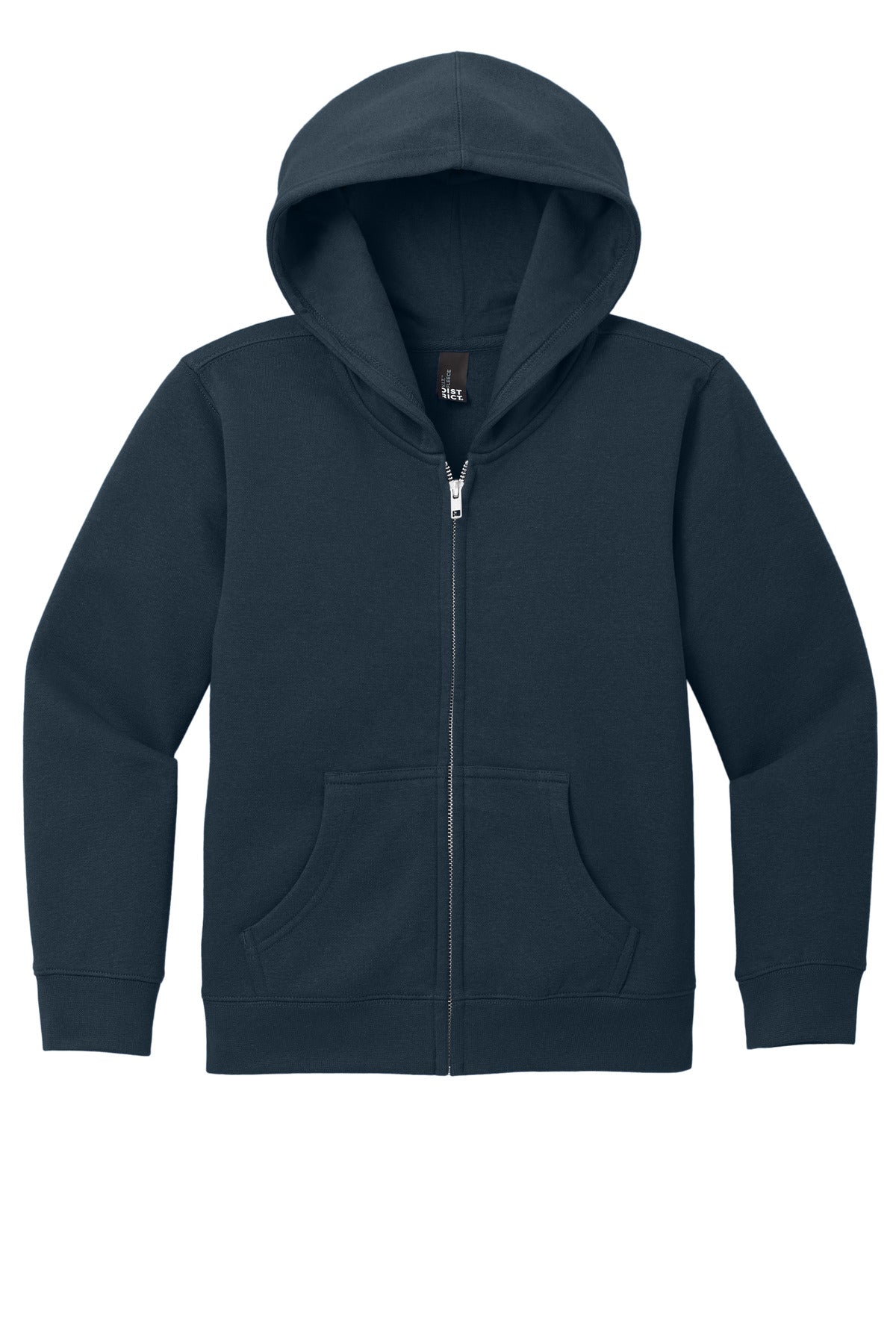 Custom Embroidered District Sweatshirts in New Navy