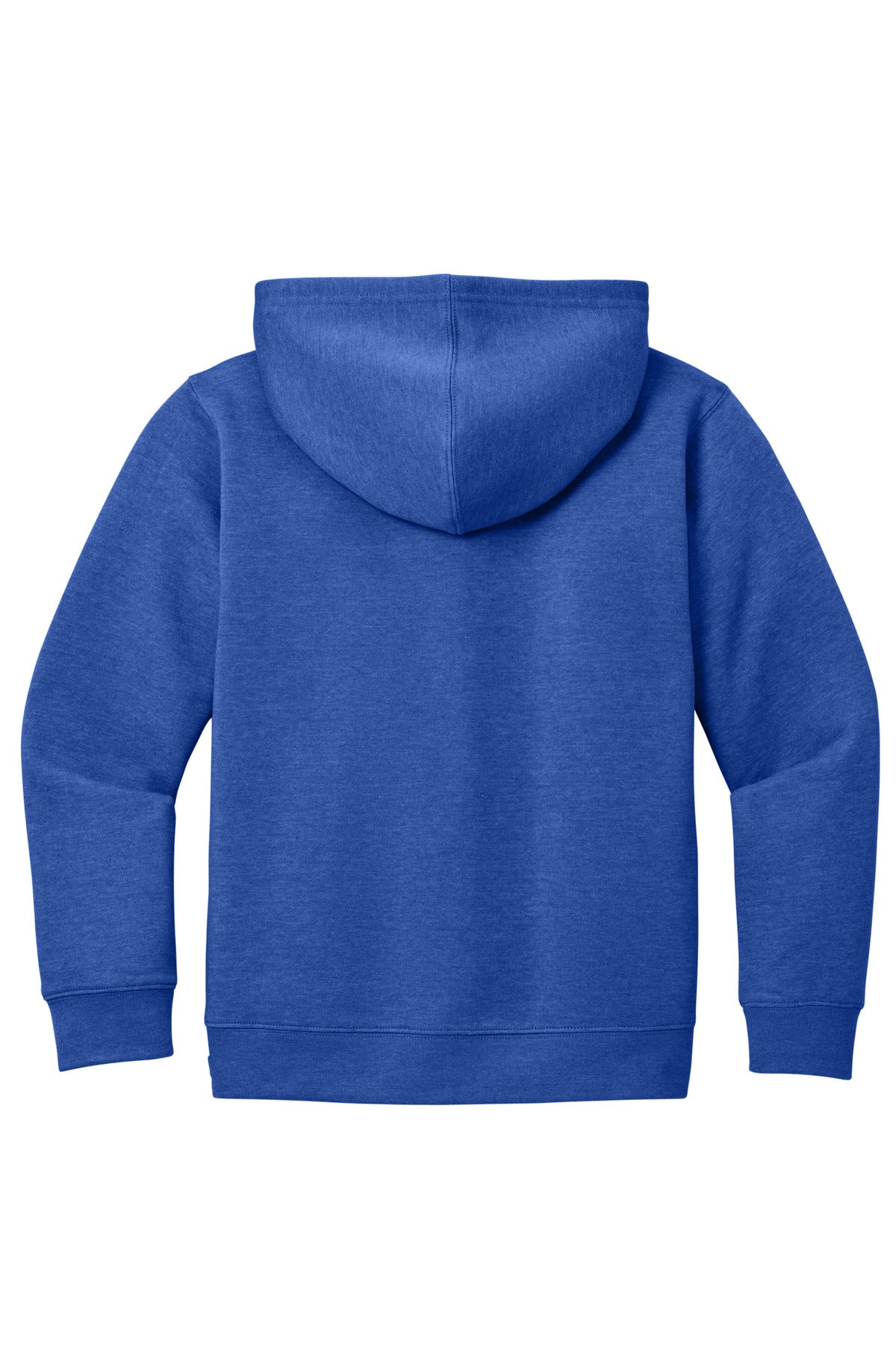 Custom Embroidered District Sweatshirts in Royal Frost