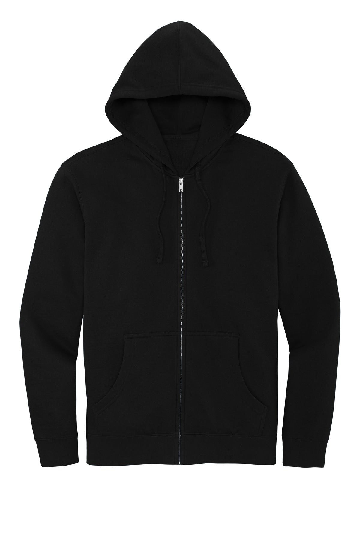 Custom Embroidered District Sweatshirts in Black