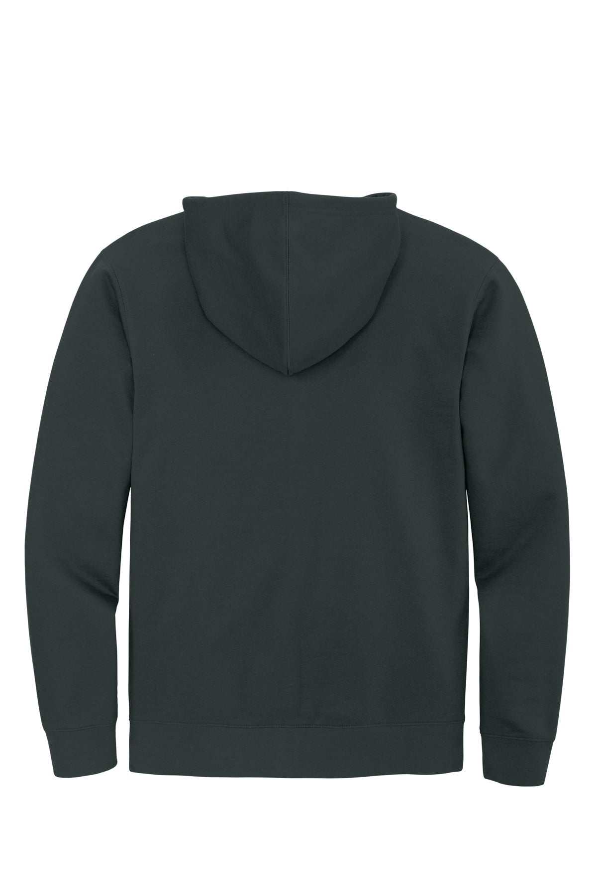 Custom Embroidered District Sweatshirts in Charcoal