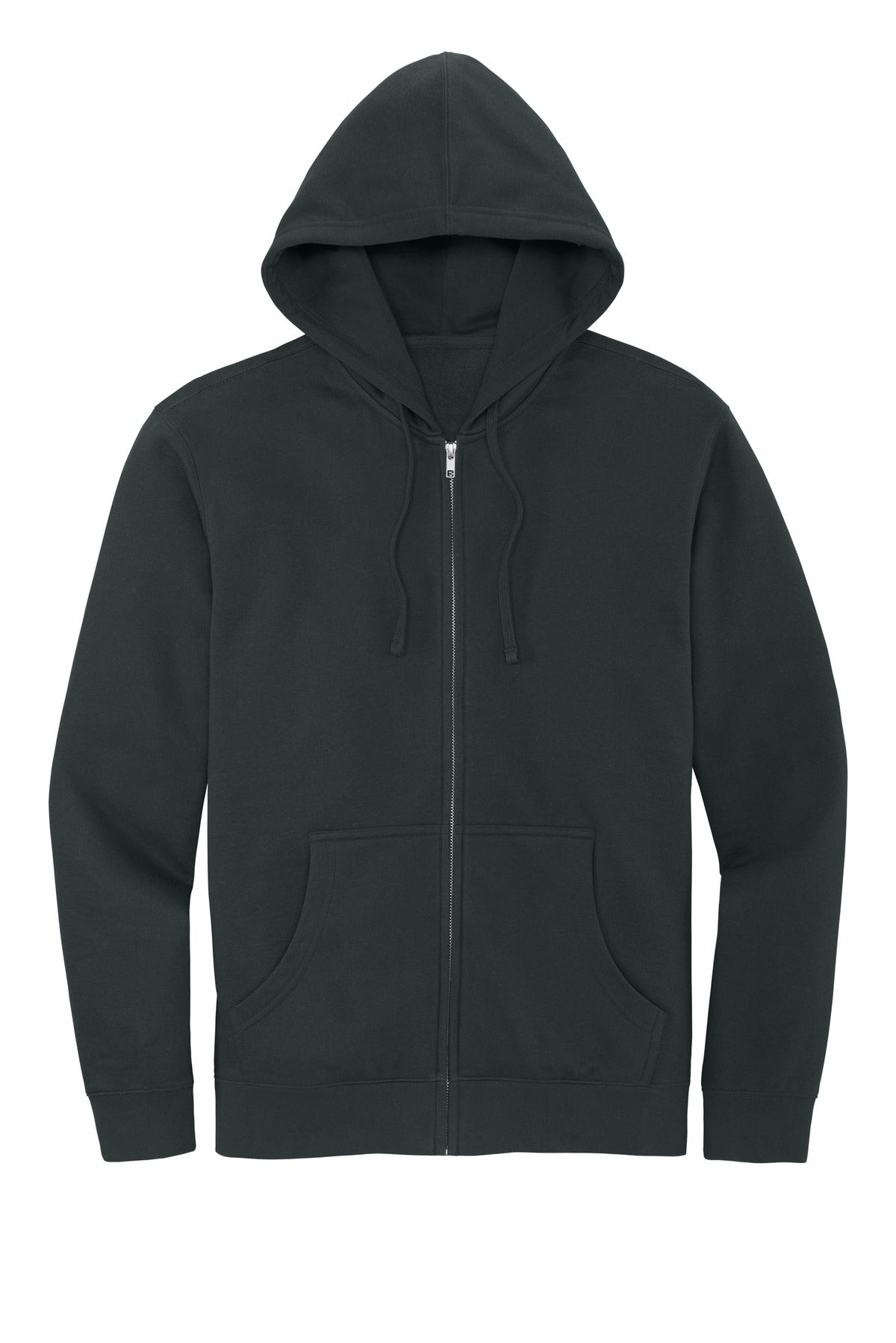 Custom Embroidered District Sweatshirts in Charcoal