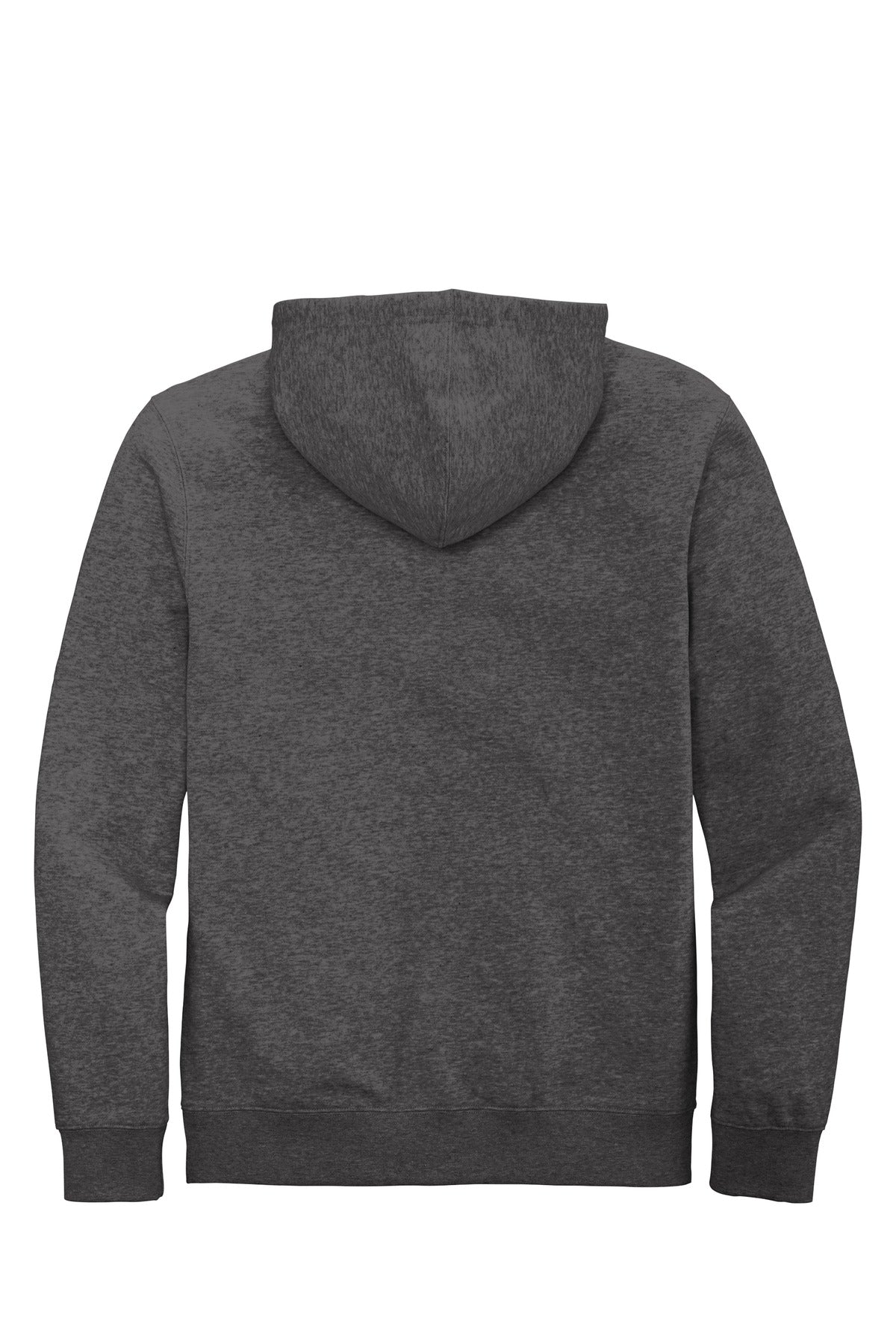 Custom Embroidered District Sweatshirts in Heathered Charcoal
