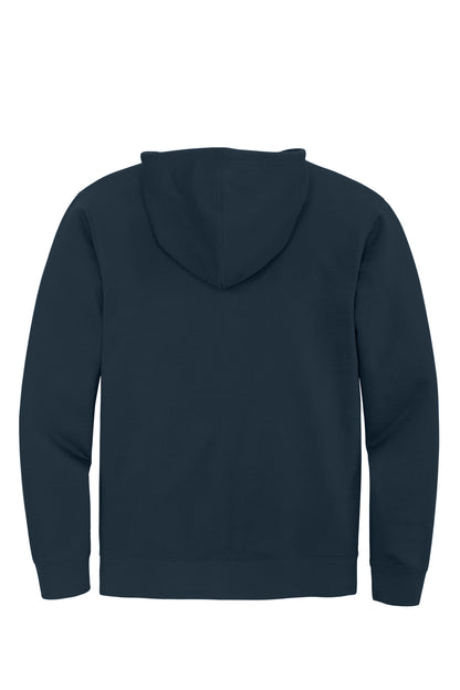 Custom Embroidered District Sweatshirts in New Navy