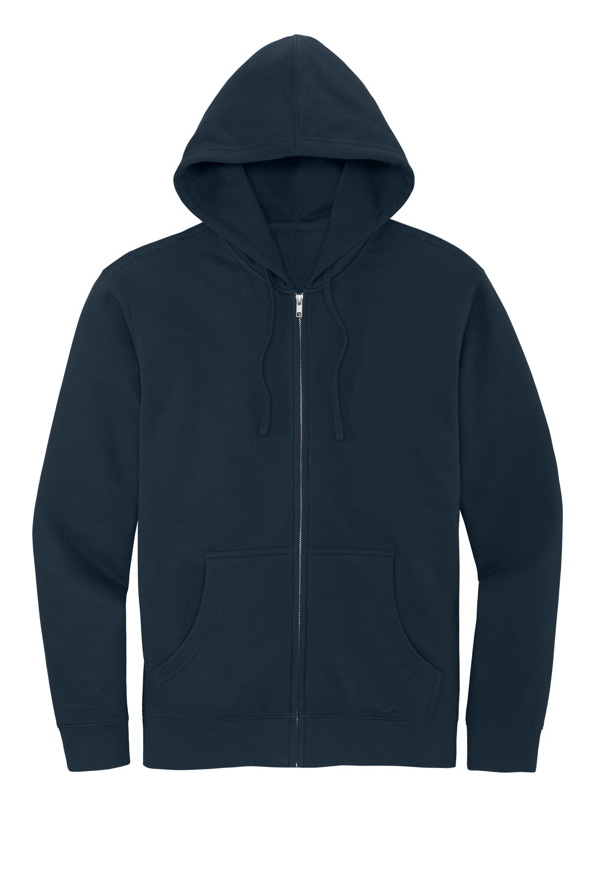 Custom Embroidered District Sweatshirts in New Navy