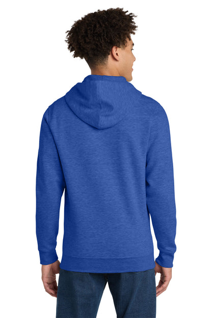 Custom Embroidered District Sweatshirts in Royal Frost