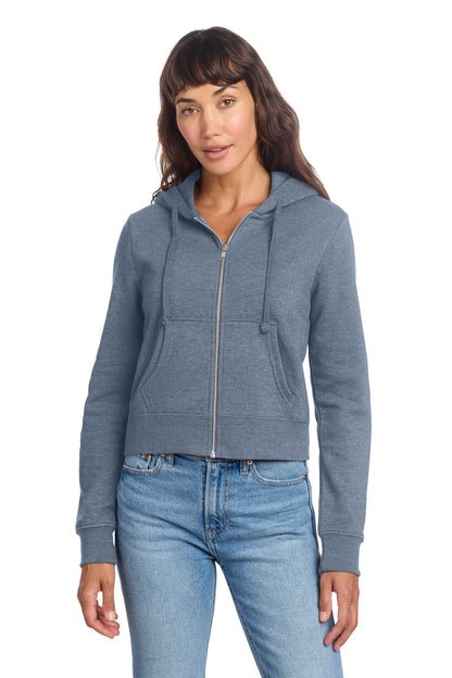 Custom Embroidered District Clothing in Flint Blue Heather