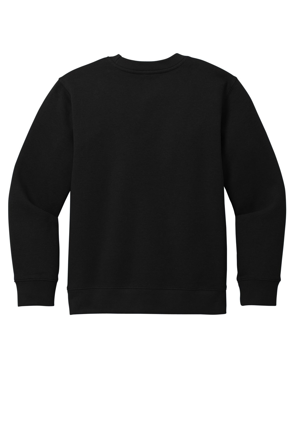 Custom Embroidered District Sweatshirts/Fleece in Black