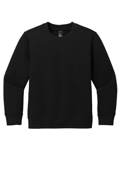 Custom Embroidered District Sweatshirts/Fleece in Black