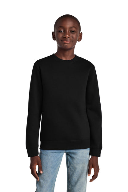 Custom Embroidered District Sweatshirts/Fleece in Black