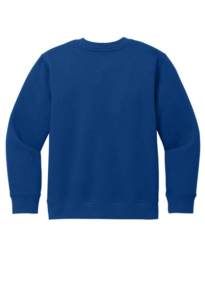 Custom Embroidered District Sweatshirts/Fleece in Deep Royal