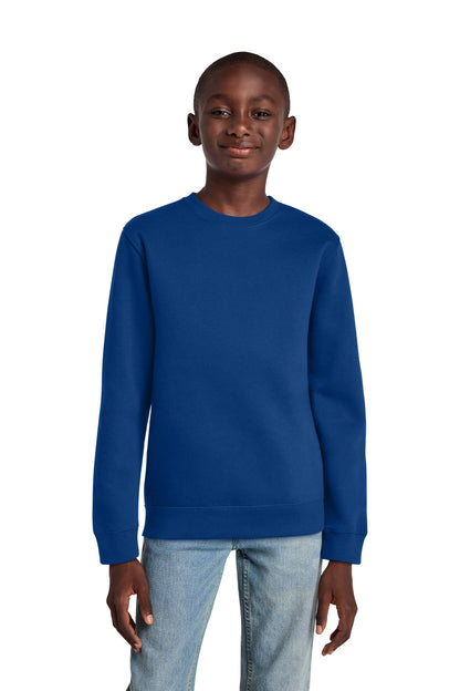Custom Embroidered District Sweatshirts/Fleece in Deep Royal
