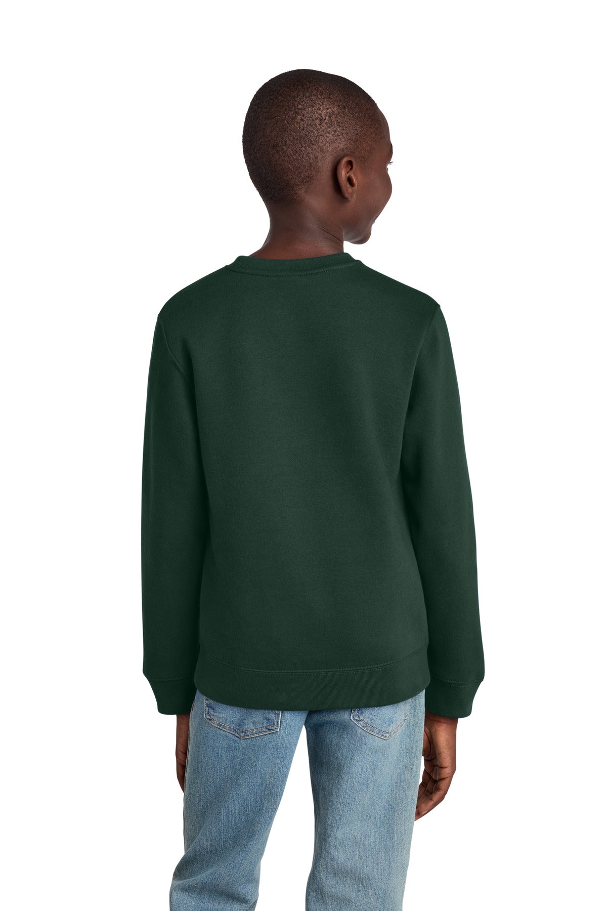 Custom Embroidered District Sweatshirts/Fleece in Forest Green
