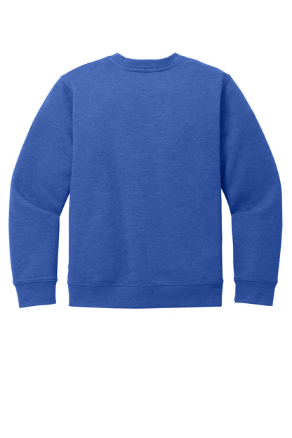 Custom Embroidered District Sweatshirts/Fleece in Royal Frost