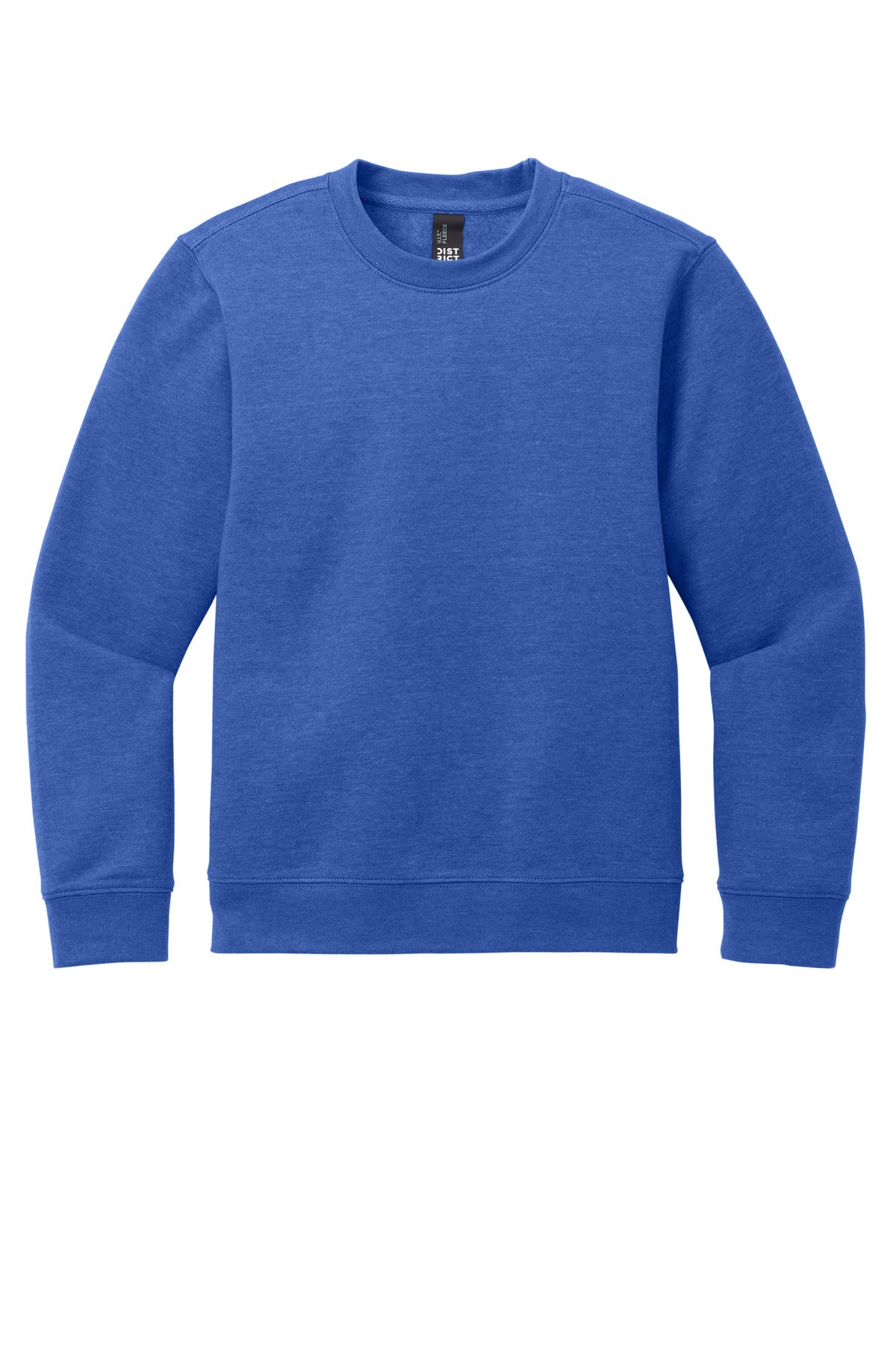 Custom Embroidered District Sweatshirts/Fleece in Royal Frost
