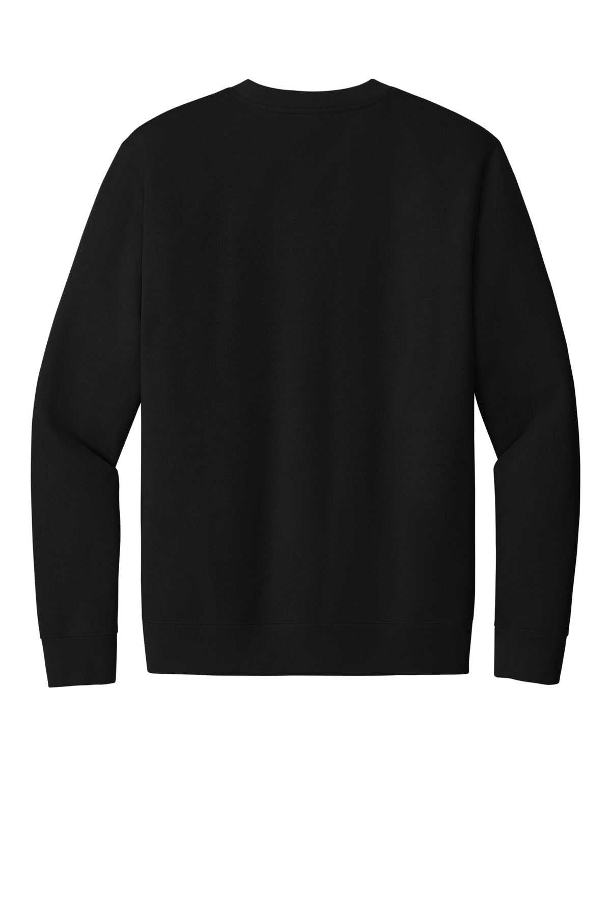 Custom Embroidered District Sweatshirts in Black