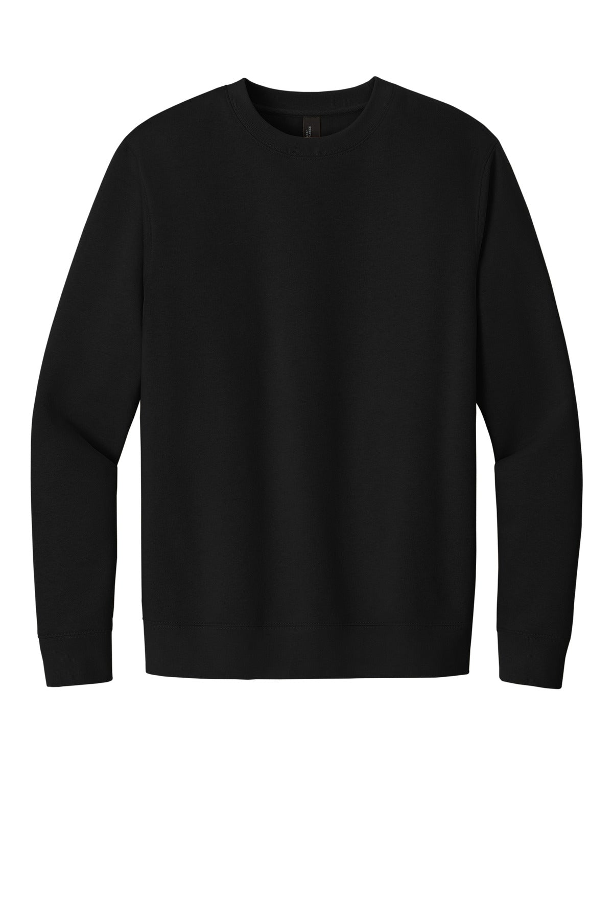 Custom Embroidered District Sweatshirts in Black