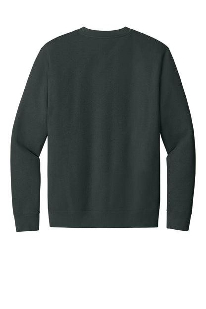 Custom Embroidered District Sweatshirts in Charcoal