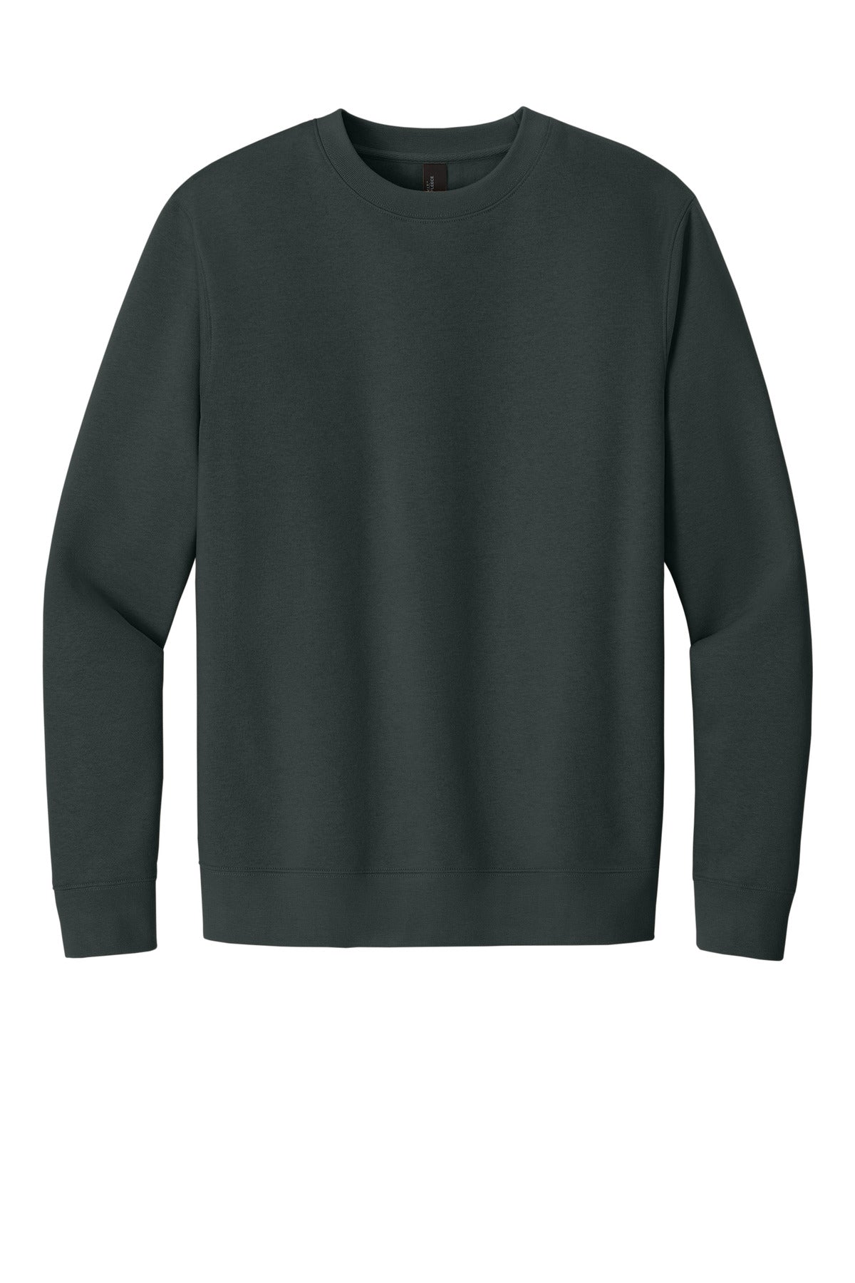 Custom Embroidered District Sweatshirts in Charcoal