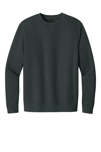 Custom Embroidered District Sweatshirts in Charcoal