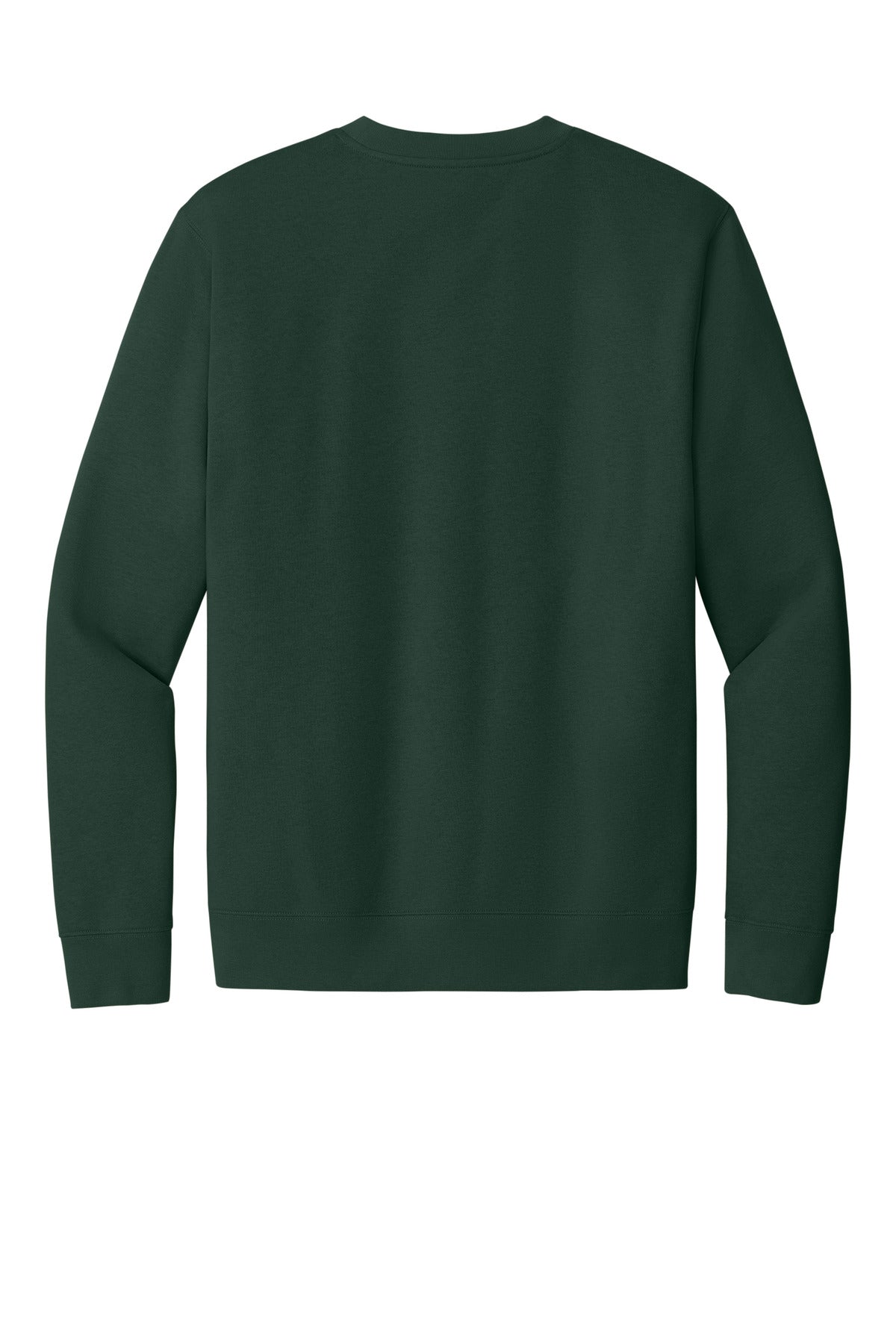 Custom Embroidered District Sweatshirts in Forest Green