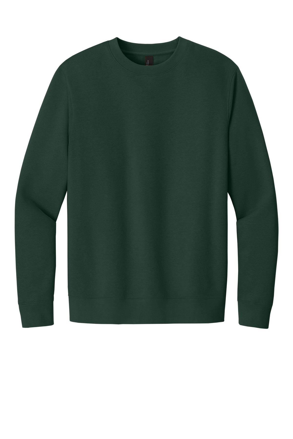 Custom Embroidered District Sweatshirts in Forest Green