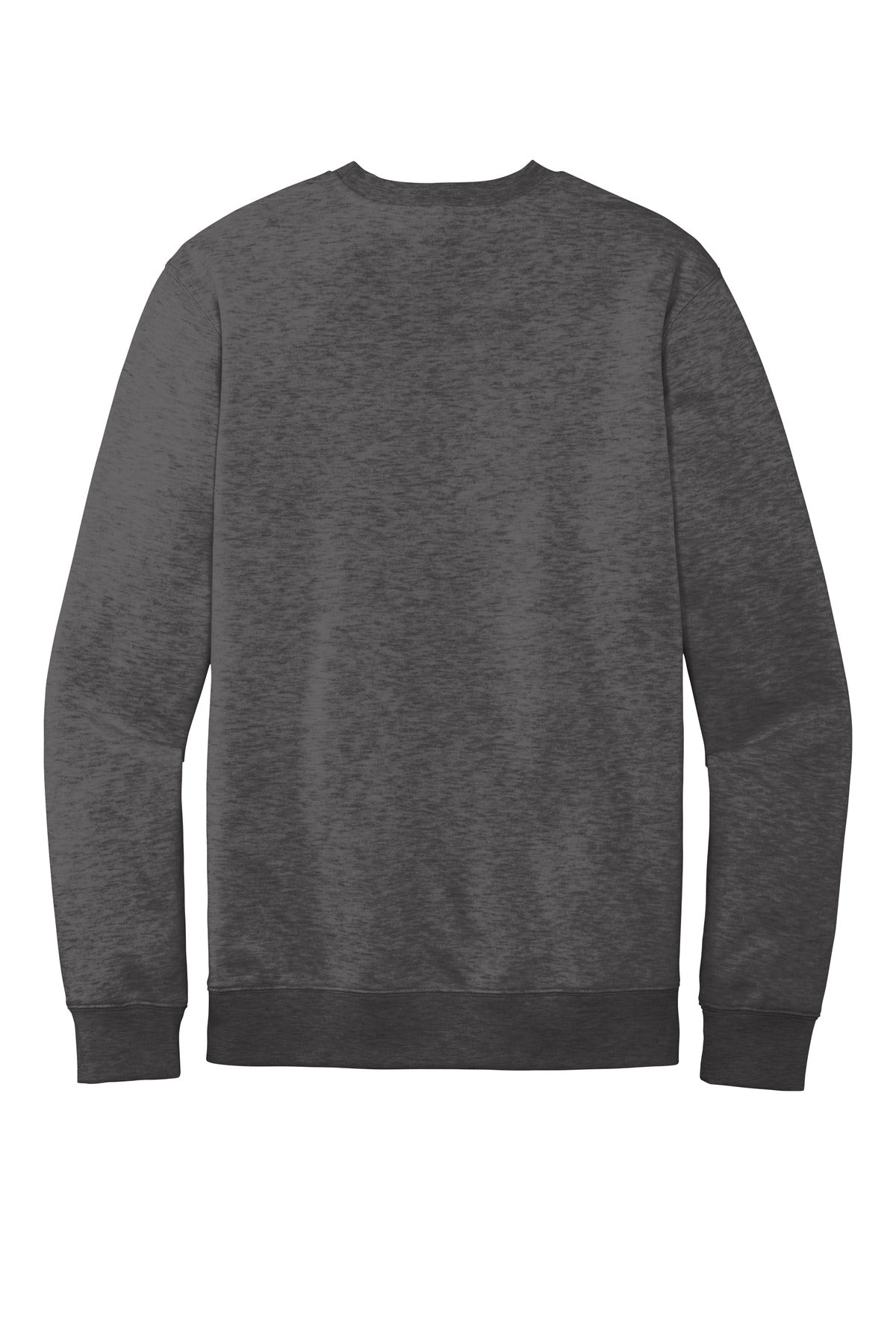 Custom Embroidered District Sweatshirts in Heathered Charcoal